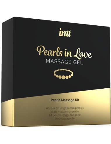 INTT MASSAGE & ORAL SEX - PERLES AMOUREUSES AVEC COLLIER DE PERLES ET GEL DE SILICONE