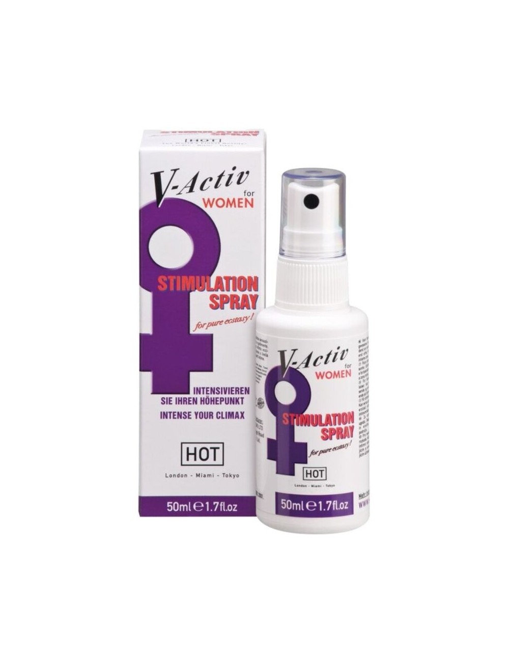 HOT - V-ACTIV PENIS POWER SPRAY FEMME 50ML HOT - V-ACTIV PENIS POWER SPRAY FEMME 50ML