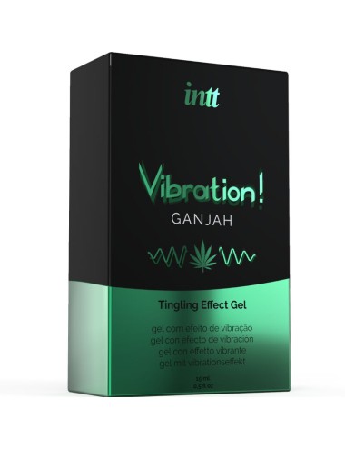 INTT - PUISSANT STIMULANT INTIME GEL VIBRANT LIQUIDE CANNABIS 15ML