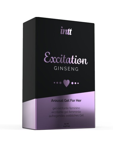 INTT LUBRICANTS - GEL STIMULANT ET EXCITANT ACTIVATEUR DE CHALEUR INTIME DÉSIR SEXUEL