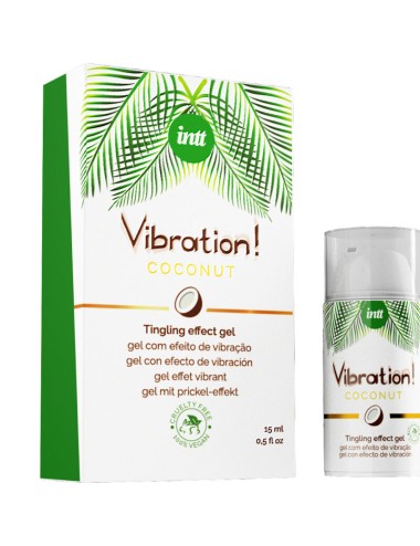 INTT - VIBRATION GEL PUISSANT STIMULANT VIBRATEUR LIQUIDE VEGAN