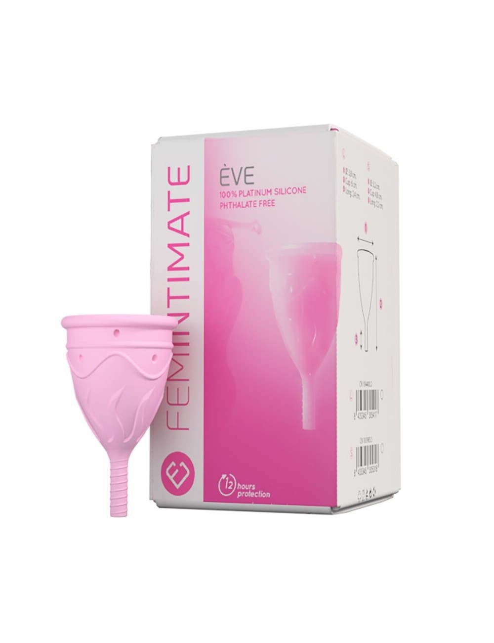 FEMINTIMATE - COUPE MENSTRUELLE EN SILICONE EVE TAILLE S