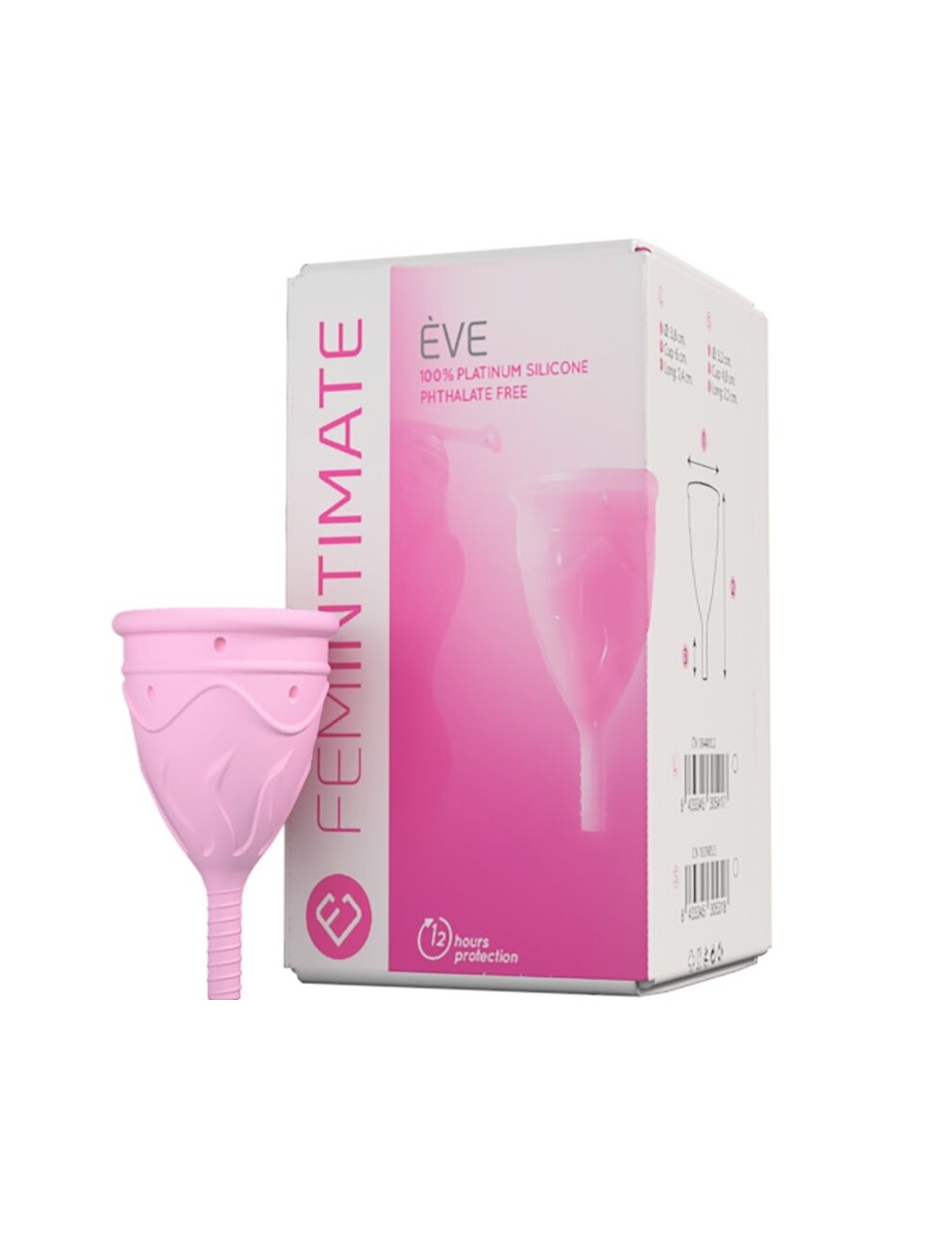 FEMINTIMATE - COUPE MENSTRUELLE EN SILICONE EVE TAILLE L FEMINTIMATE - COUPE MENSTRUELLE EN SILICONE EVE TAILLE L