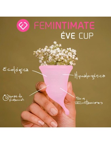FEMINTIMATE - EVE NEW COUPE MENSTRUELLE EN SILICONE TAILLE M