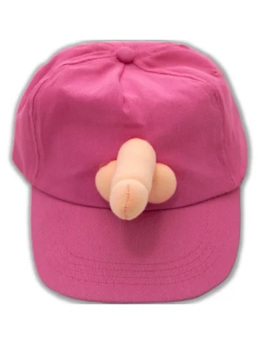 DIABLO PICANTE - CASQUETTE ROSE AVEC PÉNIS
