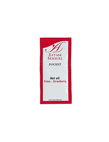 EXTASE SENSUAL - HUILE STIMULANTE DE FRAISE 10 ML