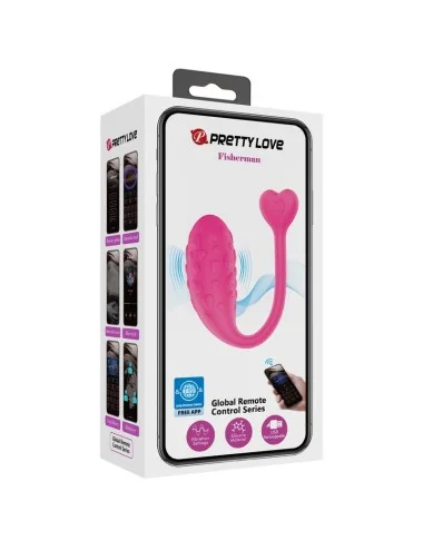 PRETTY LOVE - OEUF VIBRANT ROSE FISHER CONTRÔLÉ PAR APPLICATION