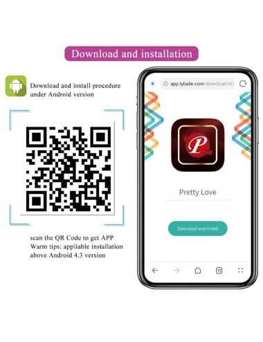 PRETTY LOVE - BILLY VIBRATION VIOLET - APPLICATION GRATUITE