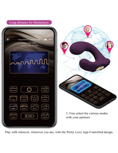PRETTY LOVE - BILLY VIBRATION VIOLET - APPLICATION GRATUITE