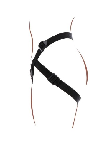 GET REAL - HARNAIS DE PLAISIR  STRAP-ON NOIR