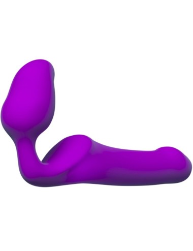 ADRIEN LASTIC - QUEENS STRAP-ON SOUPLE VIOLET TAILLE M