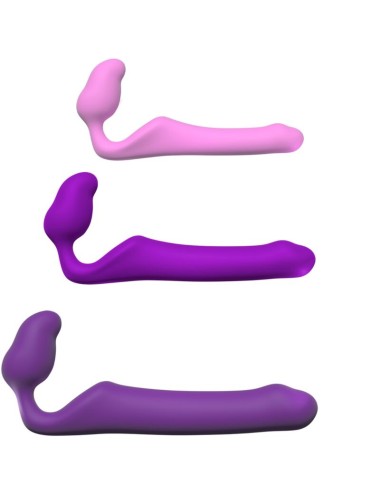 ADRIEN LASTIC - QUEENS STRAP-ON SOUPLE VIOLET TAILLE M