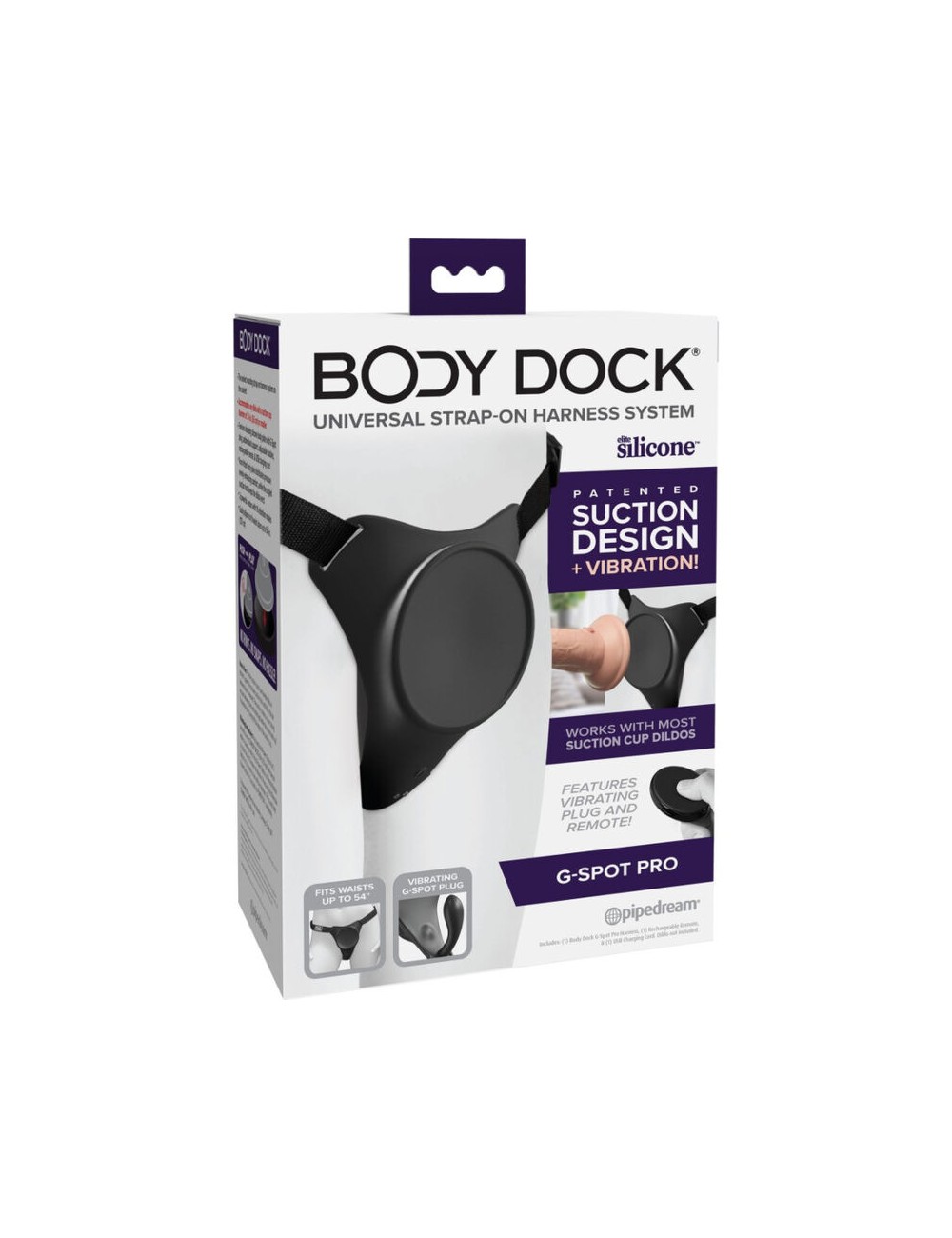 PIPEDREAMS - HARNAIS BODY DOCK G-SPOT PRO PIPEDREAMS - HARNAIS BODY DOCK G-SPOT PRO