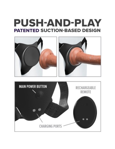 PIPEDREAMS - HARNAIS BODY DOCK G-SPOT PRO