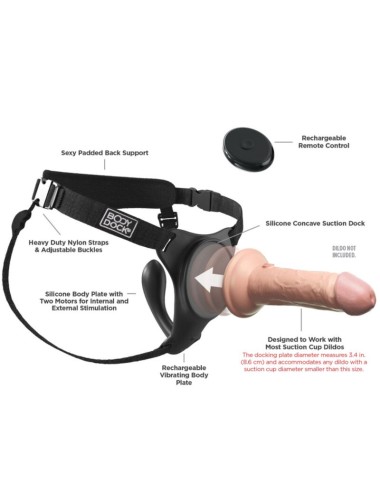 PIPEDREAMS - HARNAIS BODY DOCK G-SPOT PRO