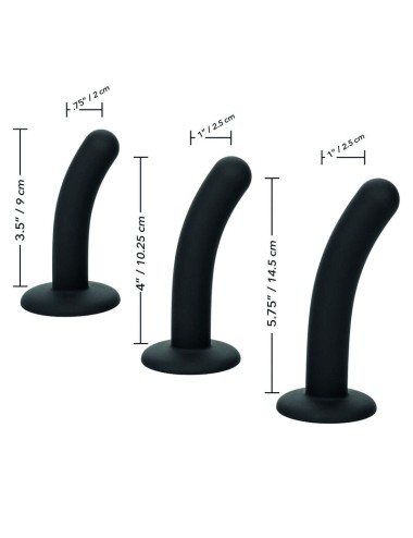 CALIFORNIA EXOTICS - BOUNDLESS KIT DE CHEVILLEMENT DE COURBE EN SILICONE