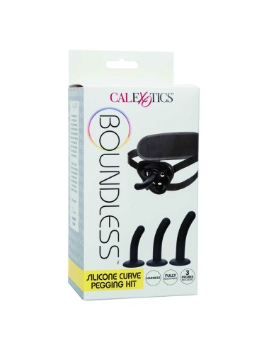 CALIFORNIA EXOTICS - BOUNDLESS KIT DE CHEVILLEMENT DE COURBE EN SILICONE