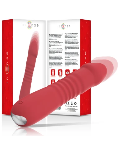 INTENSE - JUNI UP & DOWN 10 VIBRATIONS ROUGES