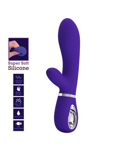PRETTY LOVE - VIBRATEUR MULTIFONCTION G-SPOT THOMAS VIOLET