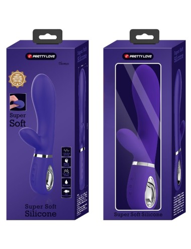 PRETTY LOVE - VIBRATEUR MULTIFONCTION G-SPOT THOMAS VIOLET