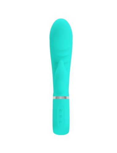 PRETTY LOVE - VIBRATEUR MULTIFONCTION G-SPOT PRESCOTT VERT AQUA