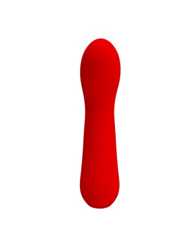 PRETTY LOVE - VIBRATEUR RECHARGEABLE FAUN ROUGE