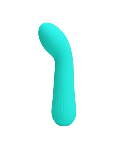 PRETTY LOVE - VIBRATEUR RECHARGEABLE FAUN VERT AQUA