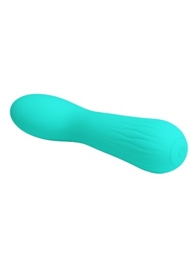 PRETTY LOVE - VIBRATEUR RECHARGEABLE FAUN VERT AQUA