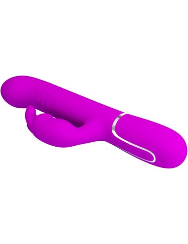 PRETTY LOVE - VIBRATEUR COALE RABBIT PERLES VIOLET