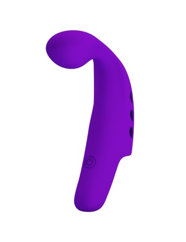 PRETTY LOVE - VIBRATEUR  DOIGT RECHARGEABLE GORGON VIOLET