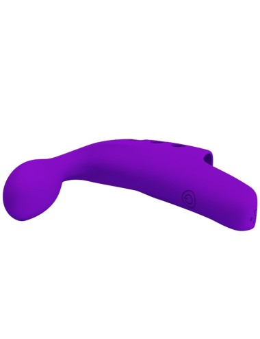PRETTY LOVE - VIBRATEUR  DOIGT RECHARGEABLE GORGON VIOLET