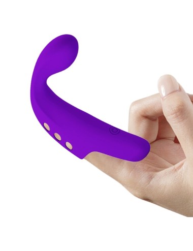 PRETTY LOVE - VIBRATEUR  DOIGT RECHARGEABLE GORGON VIOLET