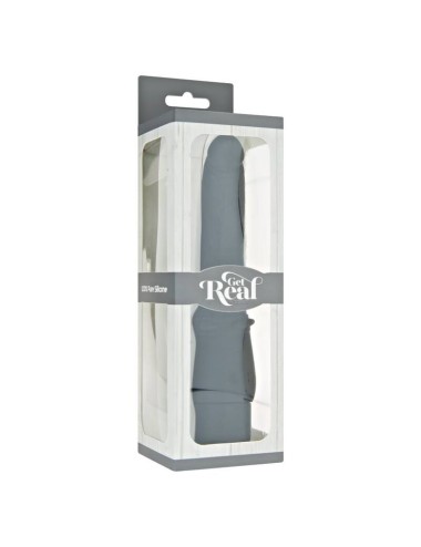 GET REAL - VIBRATEUR LISSE CLASSIQUE NOIR