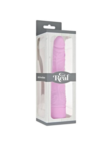 GET REAL - VIBRATEUR SLIM CLASSIQUE ROSE