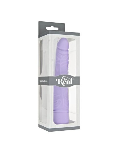 GET REAL - VIBRATEUR SLIM CLASSIQUE VIOLET