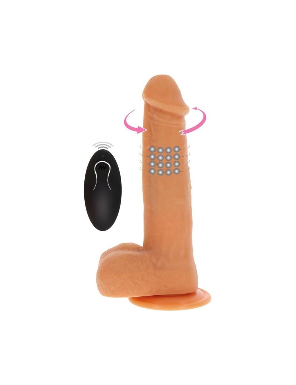 GET REAL - PEAU DE GODE VIBRANT BILLES ROTATIVES GET REAL - PEAU DE GODE VIBRANT BILLES ROTATIVES