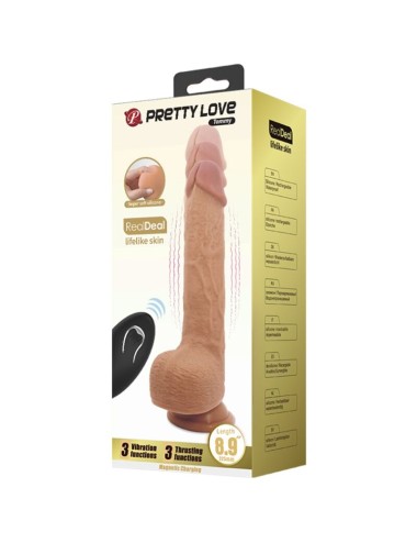 PRETTY LOVE - VIBRATEUR GODE RÉALISTE TOMMY 22.5 CM