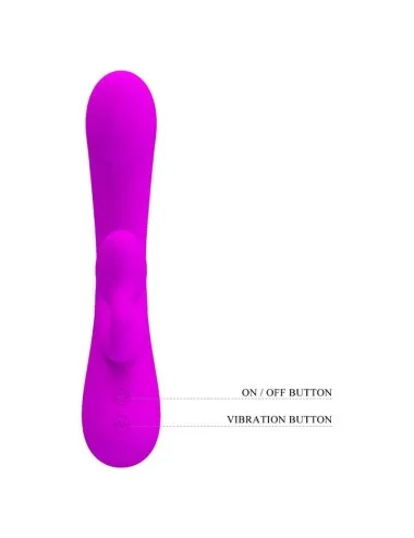 PRETTY LOVE - VIBRATEUR SINCERE ET VENTOUSE DE CLITORIS SILICONE VIOLET