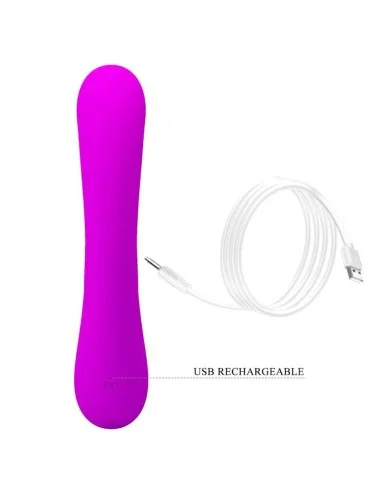 PRETTY LOVE - VIBRATEUR SINCERE ET VENTOUSE DE CLITORIS SILICONE VIOLET