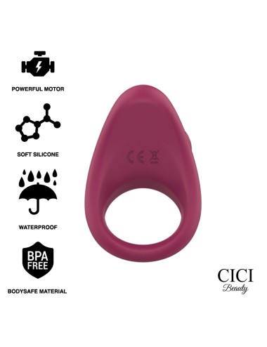 CICI BEAUTY - ANNEAU VIBRANT EN SILICONE PREMIUM