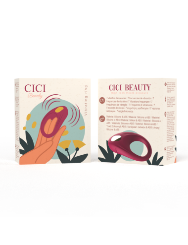 CICI BEAUTY - ANNEAU VIBRANT EN SILICONE PREMIUM