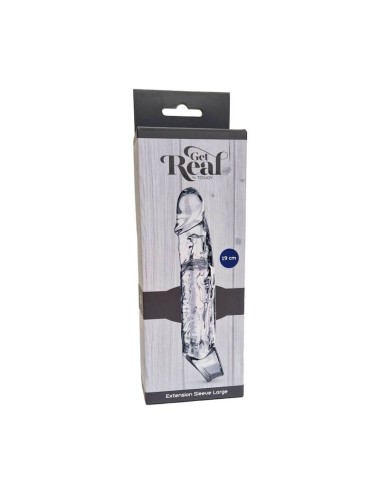 GET REAL - EXTENSION LONGUE 19 CM TRANSPARENTE