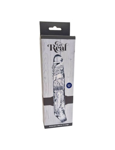 GET REAL - MANCHON DEXTENSION XLARGE TRANSPARENT