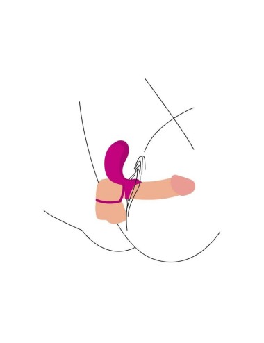 XOCOON - BAGUE STIMULATEUR DE COUPLES FUCHSIA