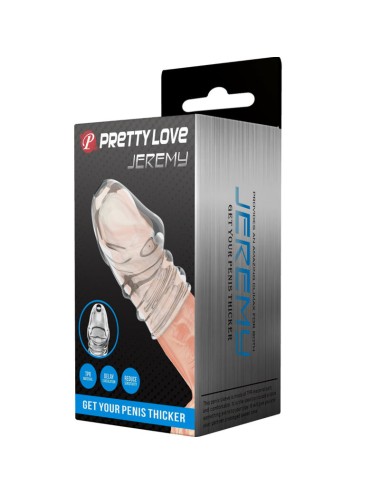 PRETTY LOVE - JEREMY PÉNIS TRANSPARENT PLUS ÉPAIS
