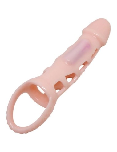 PRETTY LOVE - HOUSSE DEXTENSION DE PÉNIS HARRISON AVEC VIBRATION ET SANGLE 13.5 CM