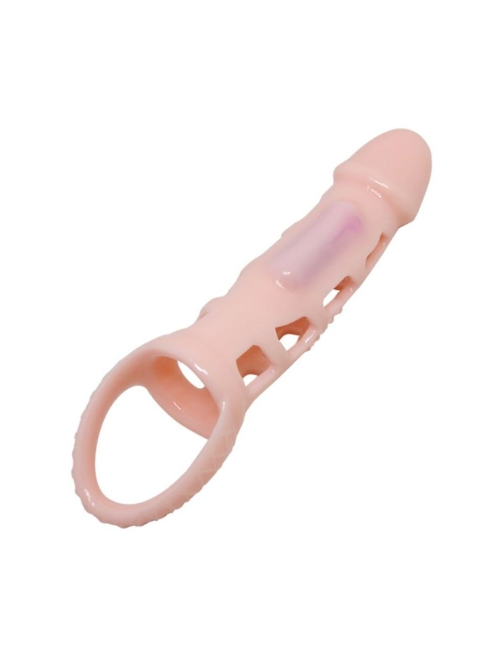 PRETTY LOVE - HOUSSE DEXTENSION DE PÉNIS HARRISON AVEC VIBRATION ET SANGLE 13.5 CM