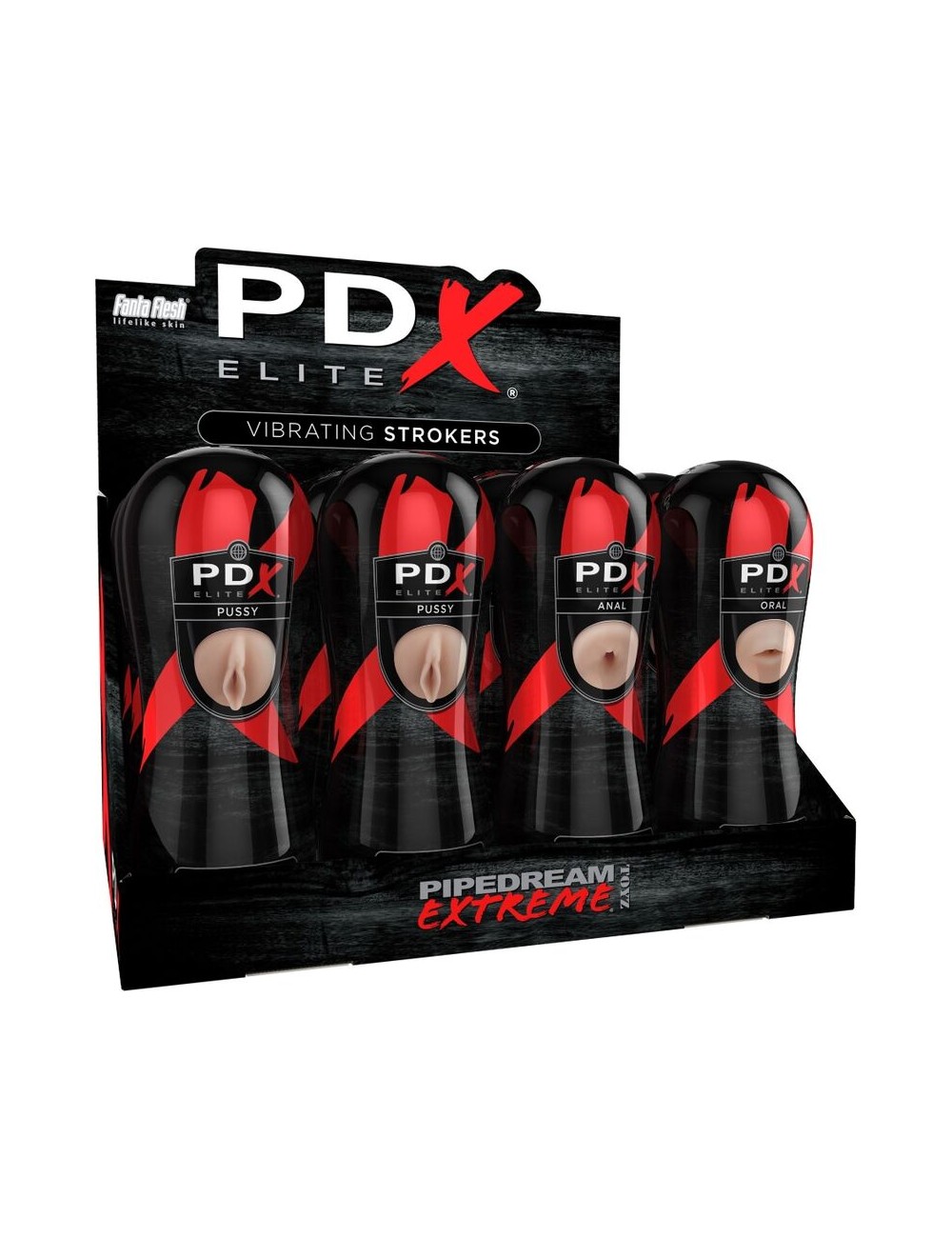 PDX ELITE - ENSEMBLE DE COUREURS 12 UNITÉS: 6X VAGIN PDX ELITE - ENSEMBLE DE COUREURS 12 UNITÉS: 6X VAGIN
