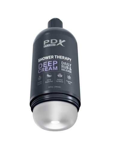 PDX PLUS - STROKER MASTURBATEUR DISCRET DEEP CREAM SHAMPOOING CONCEPTION DE BOUTEILLE