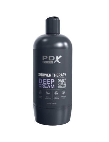 PDX PLUS - STROKER MASTURBATEUR DISCRET DEEP CREAM SHAMPOOING CONCEPTION DE BOUTEILLE